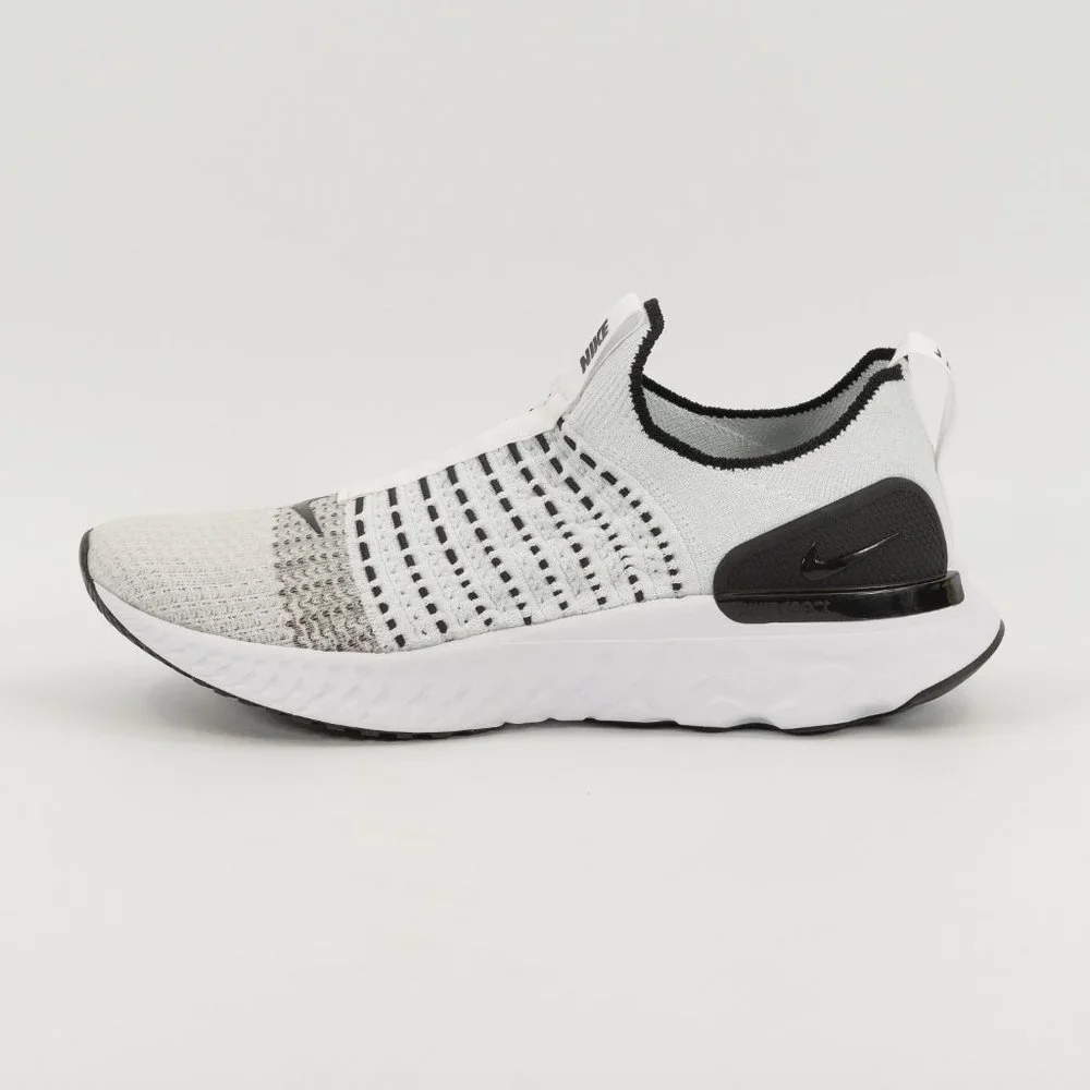Nike Men's React Phantom Run Flyknit 2 'Oreo' CJ0277-100 size 9 - 13 - Picture 5 of 8